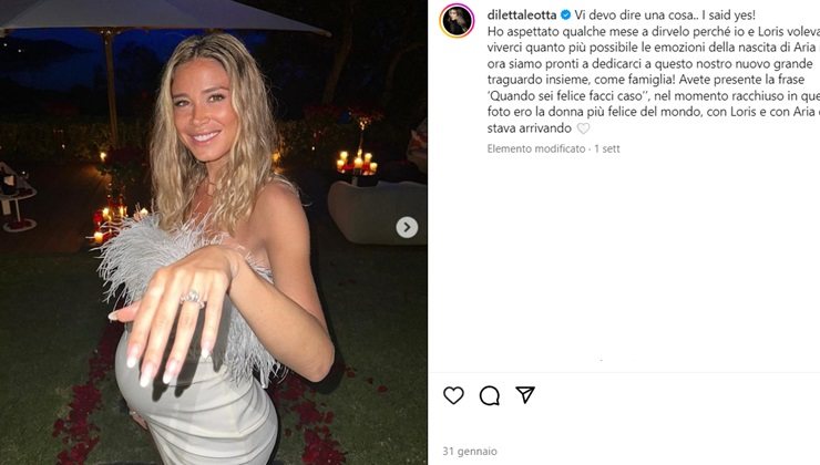 Diletta Leotta Chiara Ferragni ispirare nozze
